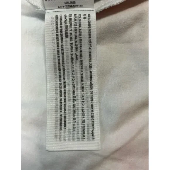 Hollister Womens T-Shirt Cropped Short Sleeve V-Neck Wrapped Sz S‎ Baby Tee - Picture 3 of 6